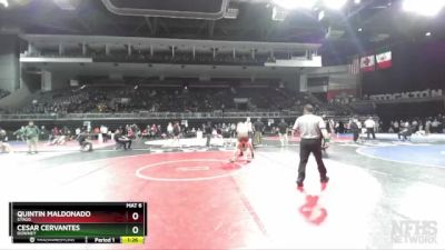 150 lbs Quarterfinal - Quintin Maldonado, Stagg vs Cesar Cervantes, Downey