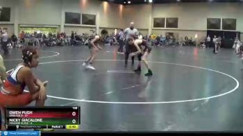 108 lbs Finals (2 Team) - Nicky Giacalone, Missouri Black vs Owen Pugh, Iowa Gold