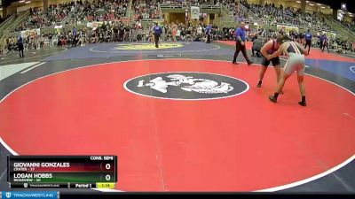 222 lbs Semis & 1st Wrestleback (8 Team) - Giovanni Gonzales, Crater vs Logan Hobbs, Ridgeview