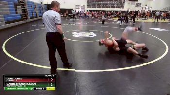 160 lbs Round 2 (10 Team) - Garret Hendrickson, Thompson Valley vs Lane Jones, Central