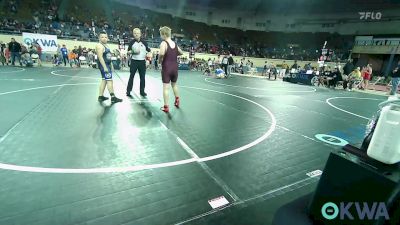 120 lbs Round Of 32 - Kieren Postier, Perry Youth Wrestling vs Jaxon Tanksley, Spiro Bulldog Wrestling