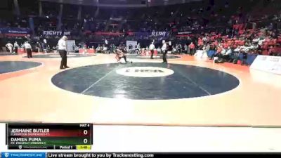 3A 152 lbs Cons. Round 1 - Damien Puma, Mt. Prospect (Prospect) vs Jermaine Butler, Flossmoor (Homewood-F.)