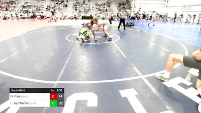 182 lbs Rr Rnd 2 - Nazareth Pina, OBWC Goblins vs Lucas Symborski, BoomRanch