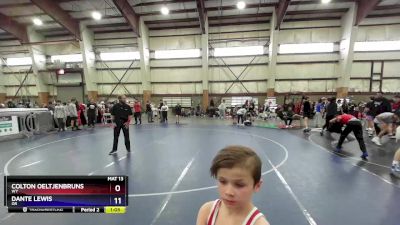 56 lbs Cons. Semi - Raiden Bunn, WA vs Trig Klingler, UT