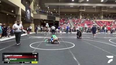 90 lbs Cons. Round 1 - Garrett Cookman, Nixa vs Cael Rowley, Chapman