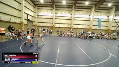 85 lbs Round 1 (6 Team) - Max Larwin, OREGON vs Kyler Linville, Montana, MT