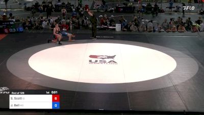 113 lbs Rnd Of 128 - Chevy Coleman, Louisiana vs Brady Baker, Michigan