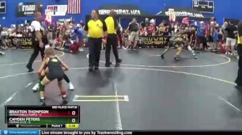 46 lbs Finals (8 Team) - Camden Peters, Pomona Elite vs Braxton Thompson, Untouchables Purple