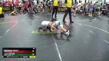60 lbs Round 1 (6 Team) - Brennan Finley, Missouri Gold vs Liam Reeves, Steel Valley