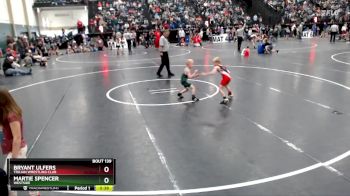 43 lbs Cons. Round 2 - Bryant Ulfers, Trojan Wrestling Club vs Martie Spencer, Westside