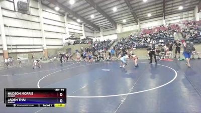 96 lbs 3rd Place Match - Hudson Morris, Alaska vs Jaden Thai, Hawaii