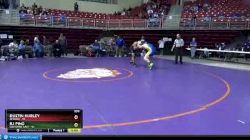 220 lbs Round 3 (8 Team) - RJ Pino, Cheyenne East vs Dustin Hurley, Seward