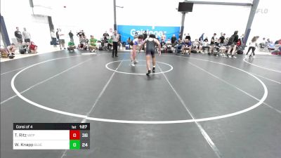 190 lbs Consi Of 4 - Tyler-Nicholas Ritz, Virginia Team Predator vs William Knapp, Blue Wave