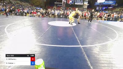 285 lbs Rnd Of 64 - Connor Williams, Illinois vs Elan Catoe, Virginia