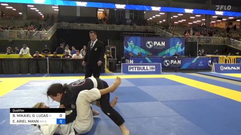 BAILEY MIKAIEL G. LUCAS vs EVAN ARIEL MANN 2024 Pan Jiu Jitsu IBJJF Championship
