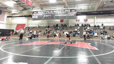 133 lbs Semifinal - Deagan Fugitt, Drury vs Lucas Laux, Maryville University