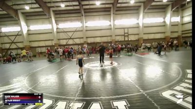 49 lbs Cons. Semi - Kade Walker, WY vs Skyler Bright, UT