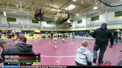 45 lbs Champ. Round 2 - Keldon Cook, Camel Kids Wrestling vs Axel Mellmer, Pursuit Wrestling Club