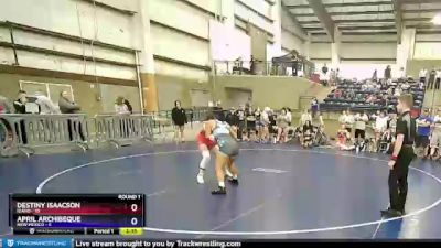 135 lbs Round 1 (6 Team) - Destiny Isaacson, Idaho vs April Archibeque, New Mexico