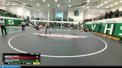 138A 1st Place Match - Orion Balizan, Green River vs Griffin Wolfe, Torrington