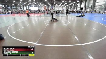 68 lbs Rd# 6- 9:00am Saturday Final Pool - Isaiah Baca, Team New Mexico vs Charles Cooper, Olympia
