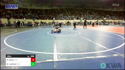 88 lbs 7th Place - Mac Boso, Choctaw Ironman Youth Wrestling vs Wyatt Ledford, Prodigy Elite Wrestling