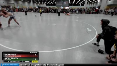 157 lbs Cons. Round 3 - Dylan Fritz, Arlington Wrestling Club vs Brody Ensten, Oklahoma