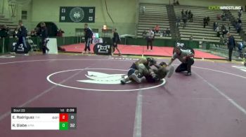 197 lbs Quarterfinal - Elijah Rodriguez, Ithica College vs Randall Diabe, Appalachian State