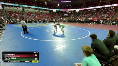 D2-126 lbs Cons. Semi - Ethan Aird, Darlington/Black Hawk vs Talon Berg, Osceola