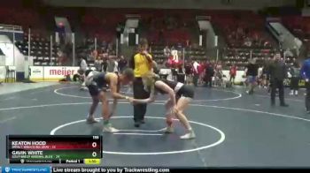 155 lbs Round 3 (6 Team) - Keaton Hood, Impact Wrestling Gray vs Gavin White, Southwest Arsenal Blue