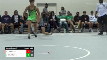 152 lbs Round 2 (6 Team) - Bryce Lowery, Indiana Outlaws vs Latrell Schaffer, Minion Legends