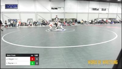 64 lbs Semifinal - Jack Hogan, Funky Singlets 12u Team Red vs Ike Payne, Oklahoma Elite 12U