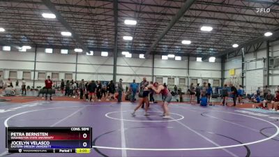 155 lbs Cons. Semi - Petra Bernsten, Washington State University vs Jocelyn Velasco, Eastern Oregon University