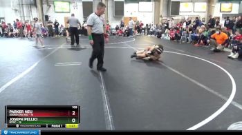 105 lbs Round 1 (8 Team) - Joseph Pellici, BTWC vs Parker Neu, Askren WA Red