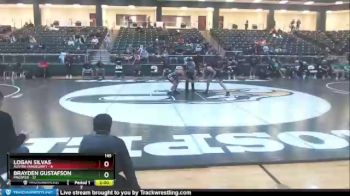 145 lbs 2nd Wrestleback (16 Team) - Logan Silvas, Austin Vandegrift vs Brayden Gustafson, Prosper