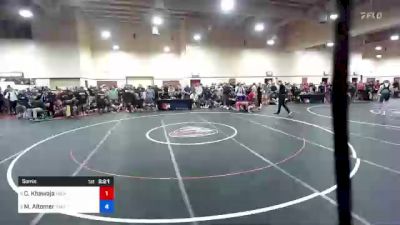 82 kg Semis - Codei Khawaja, Michigan vs Michael Altomer, NMU-National Training Center