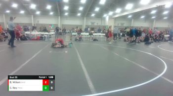 80 lbs Round 7 (10 Team) - Carter Roy, Virginia Team Predator vs Benjamin Miliam, 84 Athletes