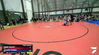 150 lbs Cons. Round 6 - Colby Ducatt, WA vs Kiyanno Zuniga, WA