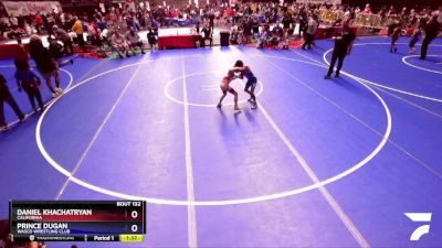 67 lbs Quarterfinal - Daniel Khachatryan, California vs Prince Dugan, Wasco Wrestling Club