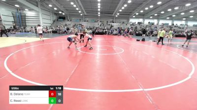 126 lbs Rr Rnd 2 - Brenyn Delano, Team Nebraska Blue vs Cael Rossi, Lower Dauphin