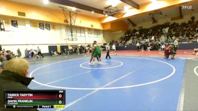 285 lbs Cons. Round 3 - Tairick Tadytin, Page vs Gavin Franklin, Flagstaff