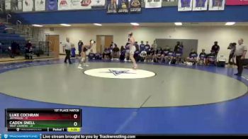 182 lbs Placement Matches (8 Team) - Luke Cochran, Jefferson vs Caden Snell, West Laurens