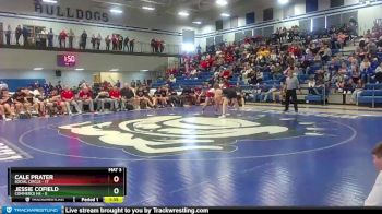 144 lbs 2nd Wrestleback (8 Team) - JESSIE COFIELD, Commerce Hs vs Cale Prater, Social Circle