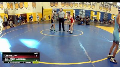 113 Gold Round 1 - Guillermo Jaramillo, South Dade vs Carson Lutz, Glynn Academy