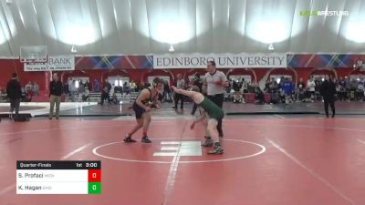 141 lbs Quarterfinal - Sal Profaci, Michigan vs Kyran Hagan, Ohio Univ