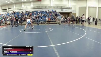 149 lbs Quarterfinal - Jakob Hoke, OH vs Tobias Pacheco, MI