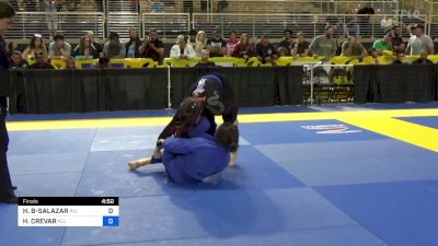 HAZEL ROSE BUTCHER-SALAZAR vs HELENA CREVAR 2024 Pan Jiu Jitsu IBJJF Championship