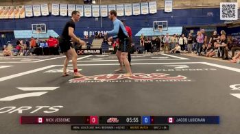 Nick Jessome vs Jacob Lusignan 2024 ADCC Montreal Open