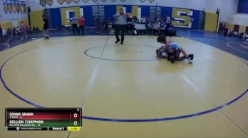132 lbs Quarters & Wb (16 Team) - Omar Singh, A`Dale vs Kellen Chapman, Deland Bulldog WC