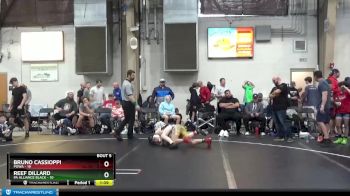 105 lbs Round 2 (8 Team) - Bruno Cassioppi, POWA vs Reef Dillard, PA Alliance Black